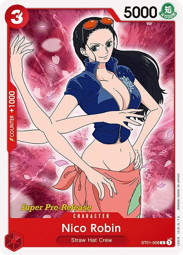 Nico Robin (St01-008) (St-01 Pre) 1