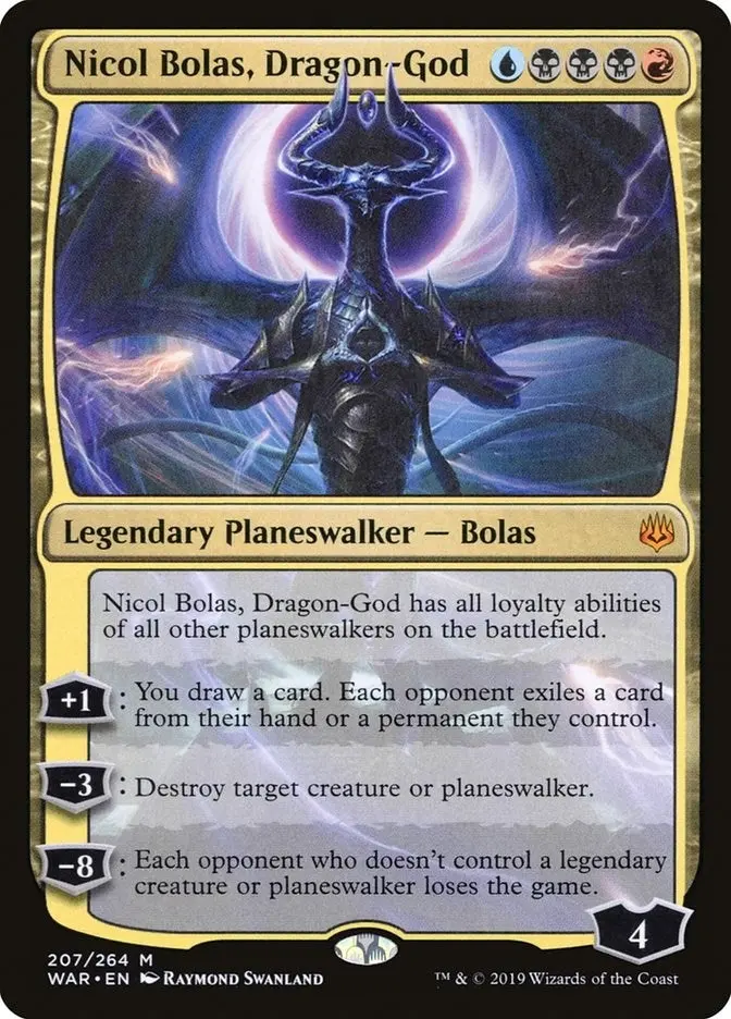 Nicol Bolas, Dragon-God (207) (War) 1