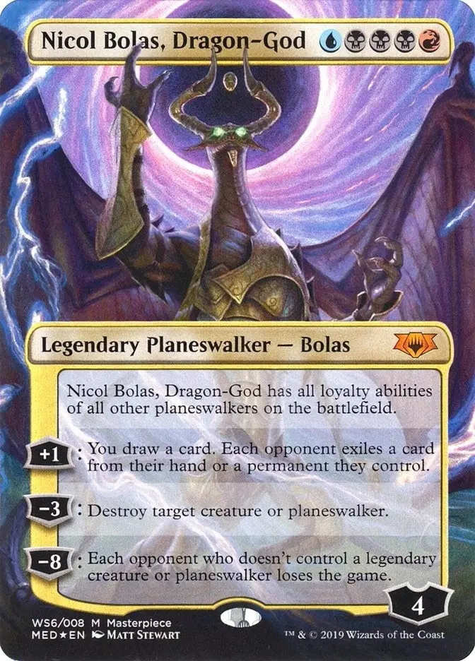 Nicol Bolas, Dragon-God (Ws6) (Med3) 1
