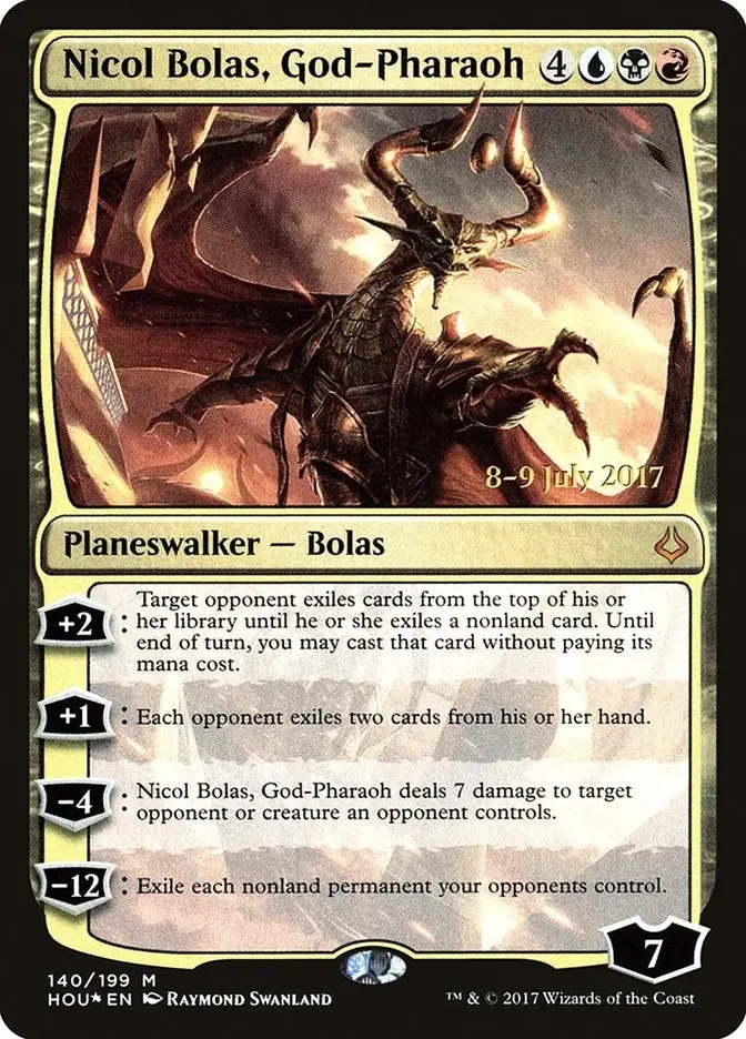 Nicol Bolas, God-Pharaoh (140) (Pre) 1