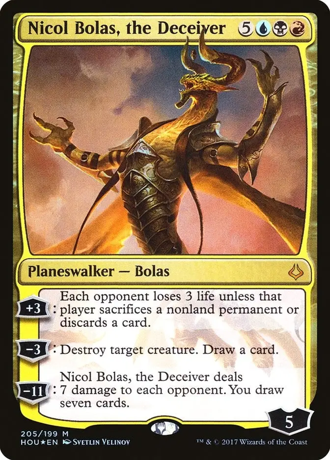 Nicol Bolas, The Deceiver (205) (Hou) 1
