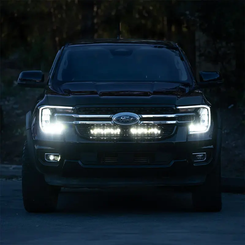 Nighthawk Behind The Grille Light Bar Kit (Pair) - Next Gen Ford Ranger / Evesest My22+ 1