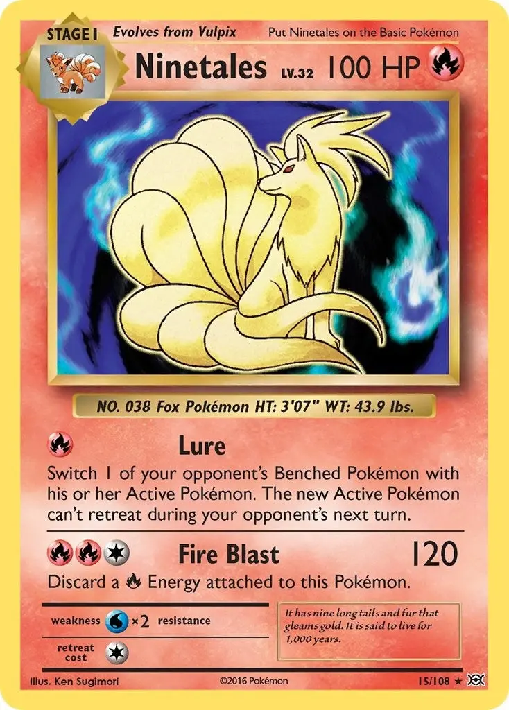 Ninetales (15/108) (Evo) 1