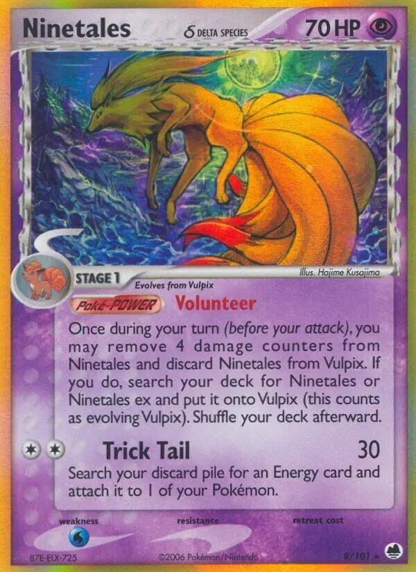 Ninetales (Delta Species) (8/101) (Df) 1