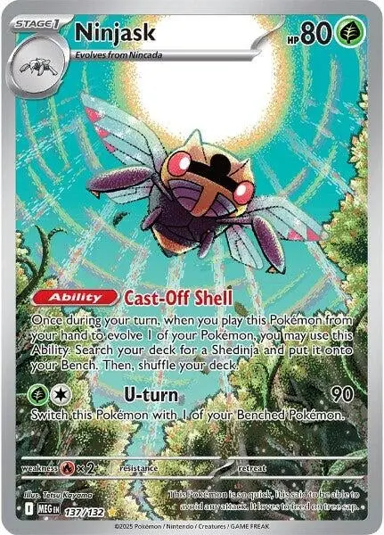 Ninjask (137/132) (Meg) 1