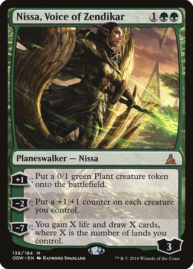 Nissa, Voice Of Zendikar (138) (Ogw) 1