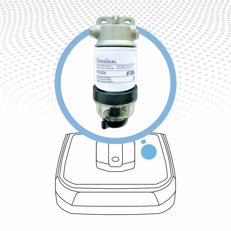 Nissan Navara 2015-21 2.3L St Np300 4X4 Ys23 Dohc Donaldson Pre-Filter Companion Kit Os-17-Don 1