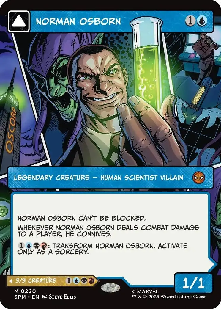Norman Osborn (Borderless) (220) (Spm) 1