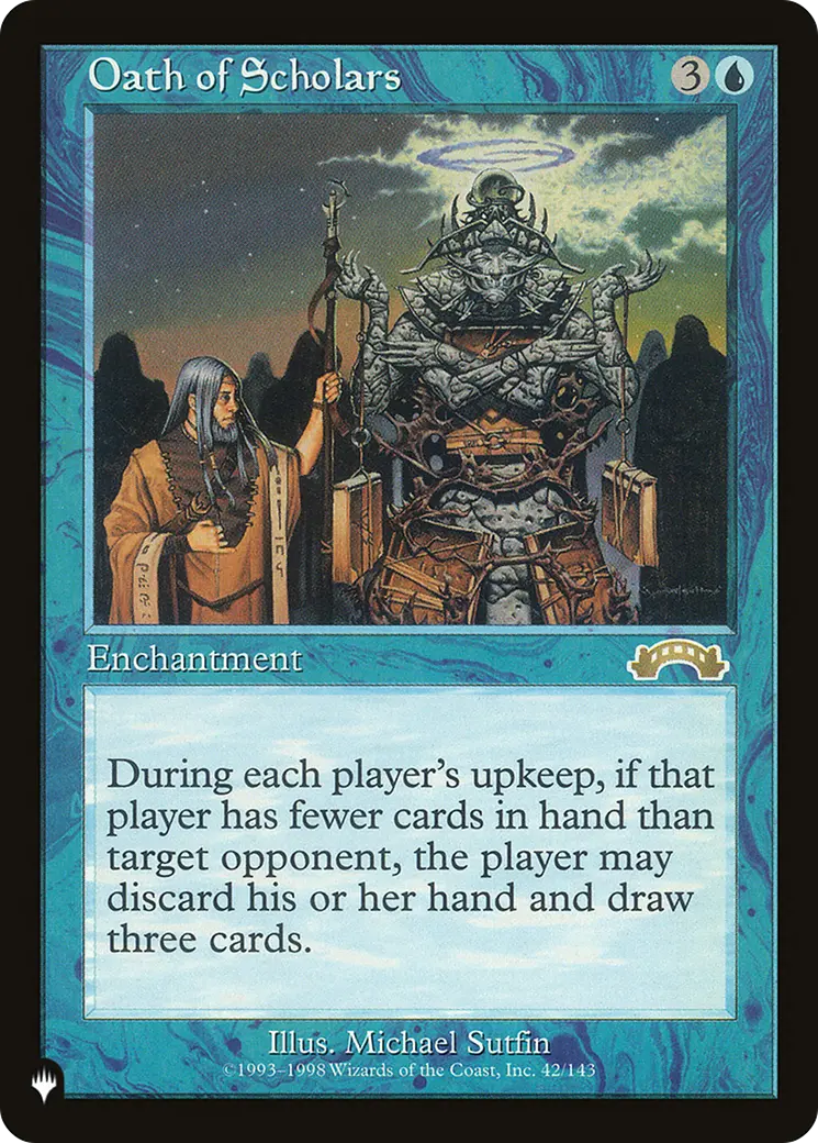 Oath Of Scholars [The List] 1