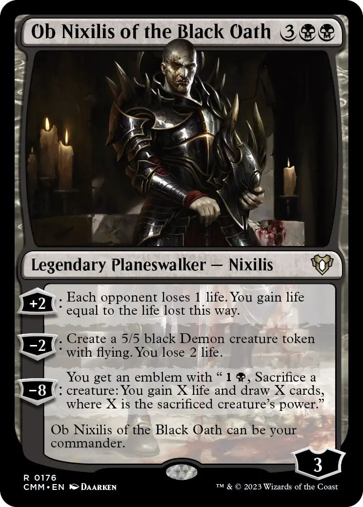 Ob Nixilis Of The Black Oath (176) (Cmm) 1