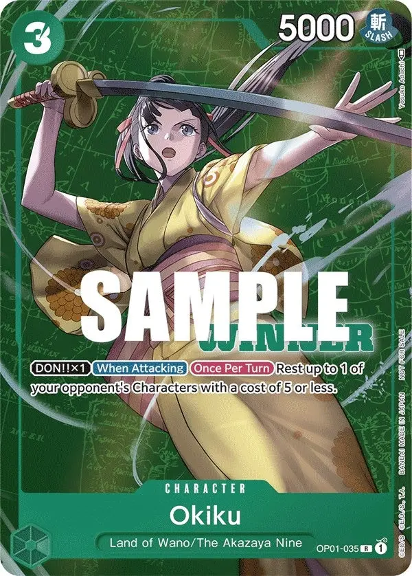 Okiku (Winner Pack Vol. 4) (Op01-035) (Op-Pr) 1
