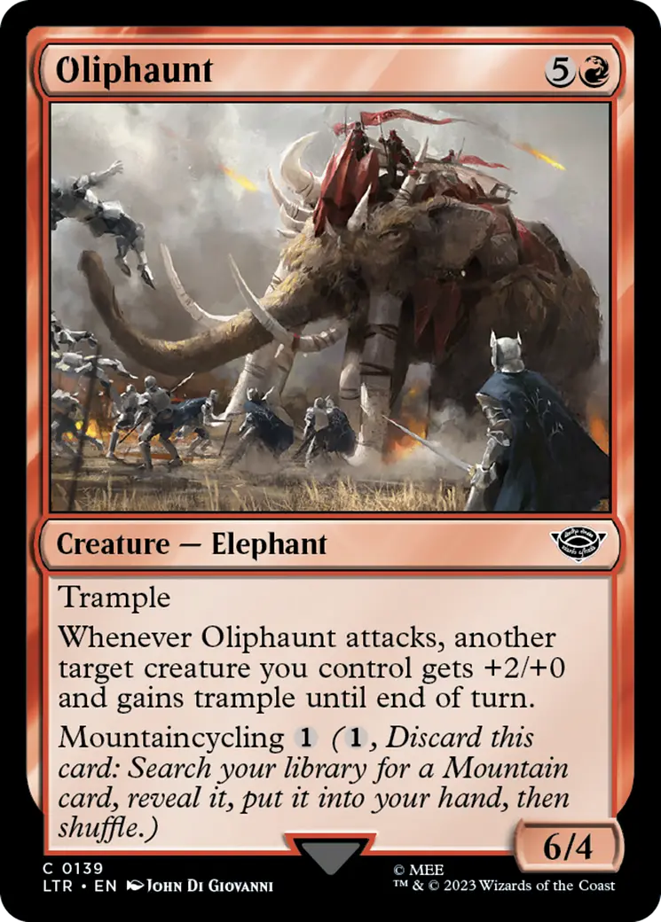 Oliphaunt [The Lord Of The Rings: Tales Of Middle-Earth] 1