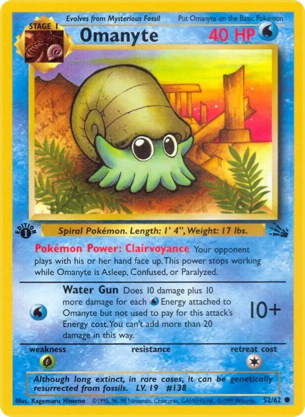 Omanyte (52/62) (Fo) 1