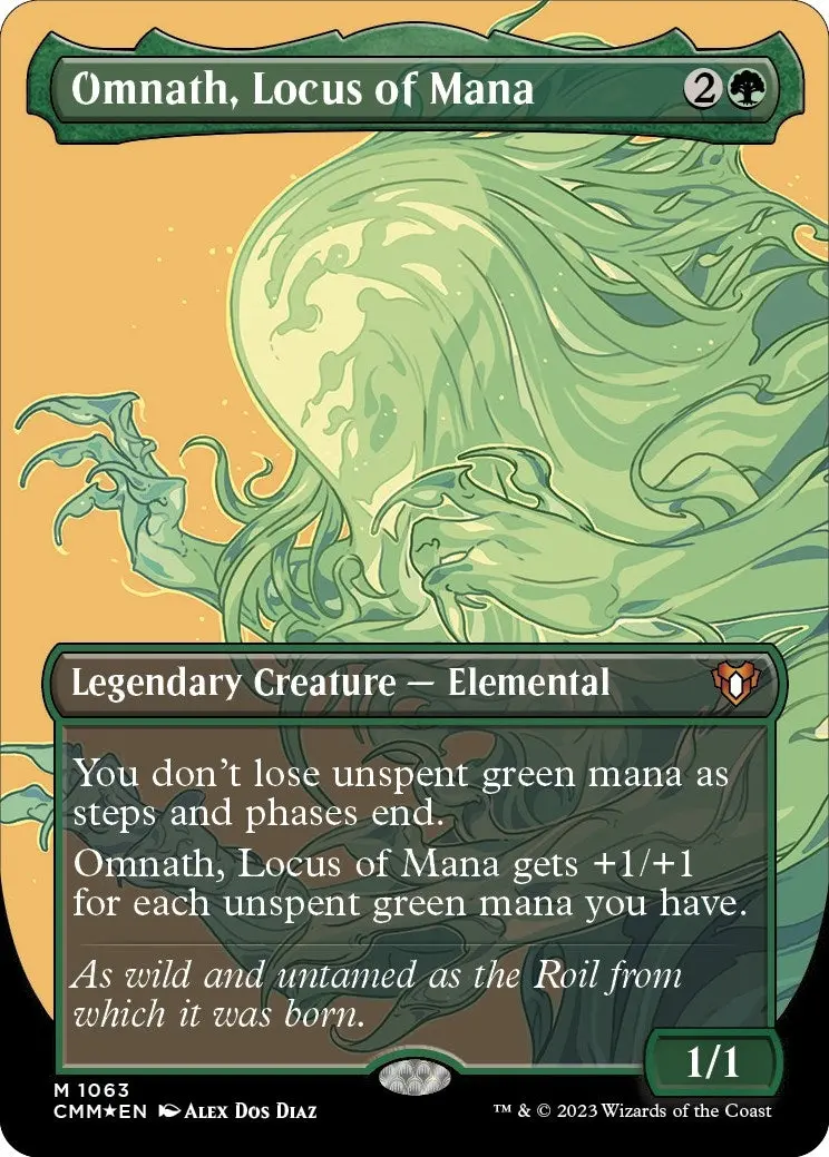 Omnath, Locus Of Mana (Textured Foil) (1063) (Cmm) 1
