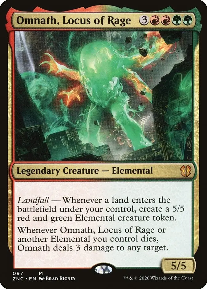 Omnath, Locus Of Rage (97) (Znc) 1