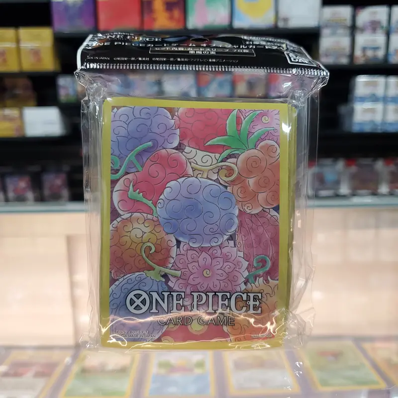 One Piece Card Sleeve - Devil Fruit 70 Ct 1
