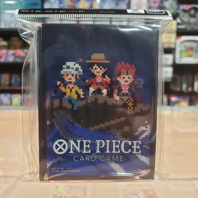 One Piece Card Sleeve - Pixel Art 70Ct 1