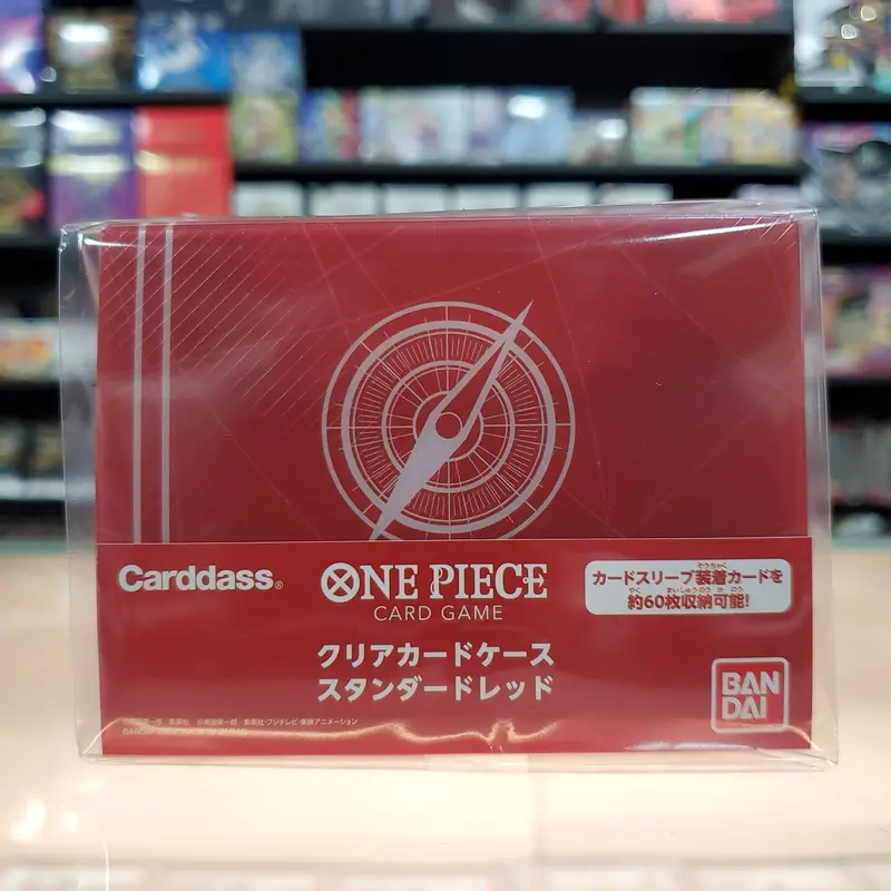 One Piece Tcg: Card Case (Red) 1