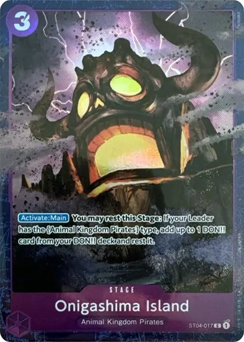 Onigashima Island (Premium Card Collection -Best Selection Vol. 2-) (St04-017) (Op-Pr) 1