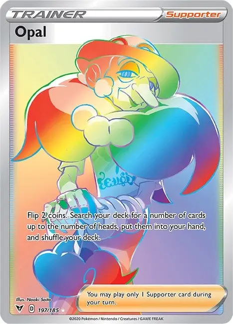 Opal (Secret) (197/185) (Swsh04) 1