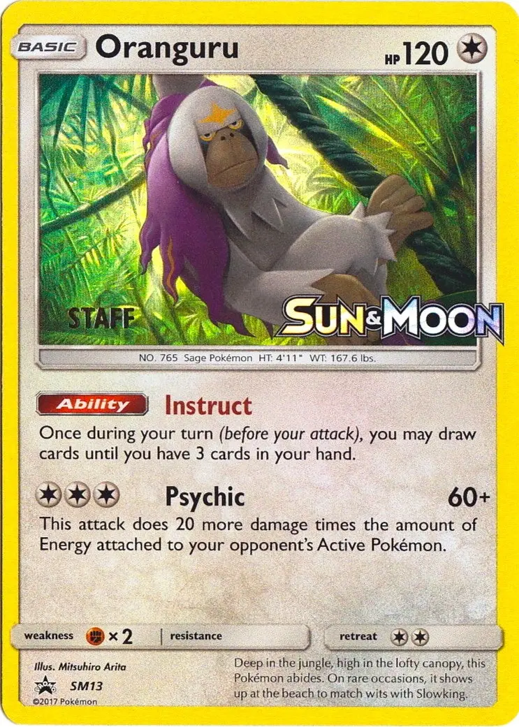 Oranguru - Sm13 (Prerelease) [Staff] (Sm13) (Smp) 1