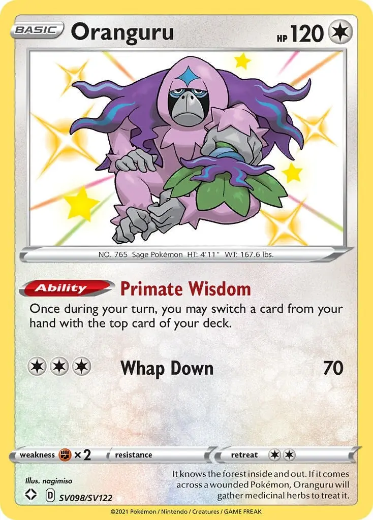 Oranguru (Sv098/Sv122) (Shfsv) 1