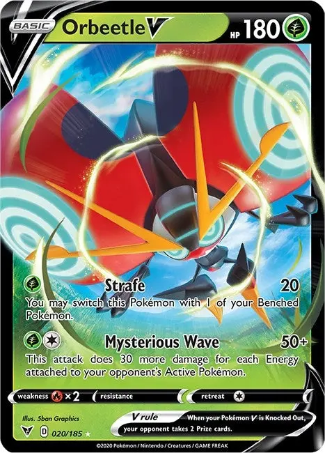 Orbeetle V (020/185) (Swsh04) 1