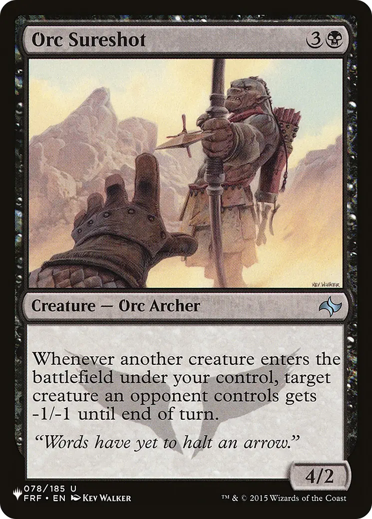 Orc Sureshot [The List] 1