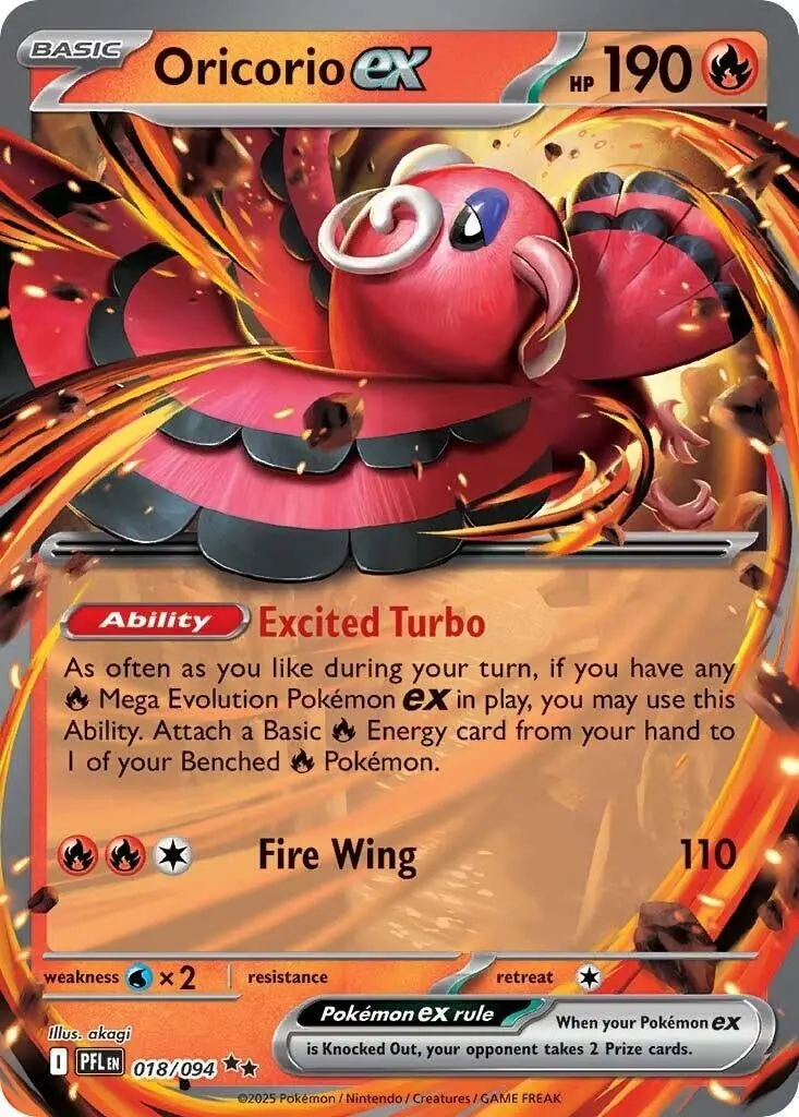 Oricorio Ex (018/094) (Pfl) 1