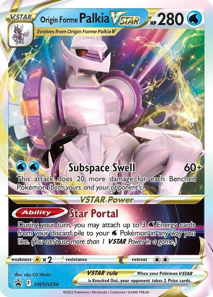 Origin Forme Palkia Vstar (Swsh254) (Swsd) 1