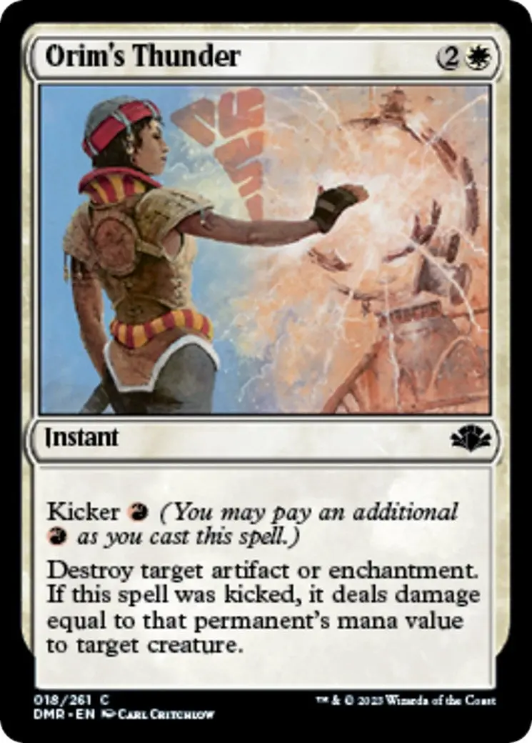 Orim's Thunder (18) (Dmr) 1