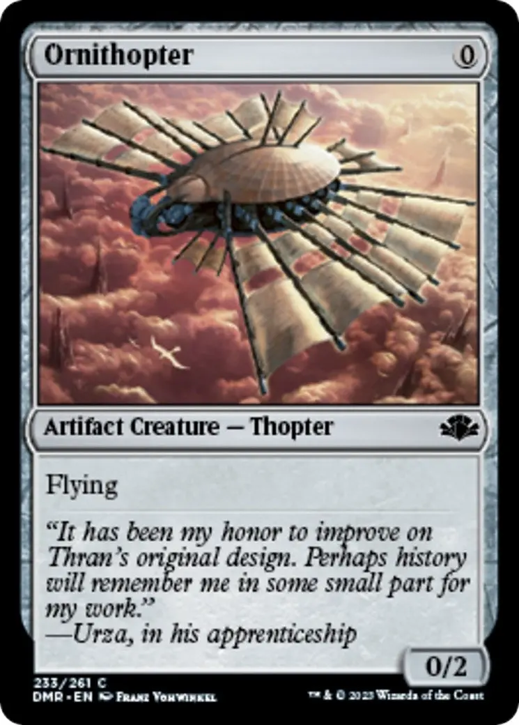 Ornithopter (233) (Dmr) 1