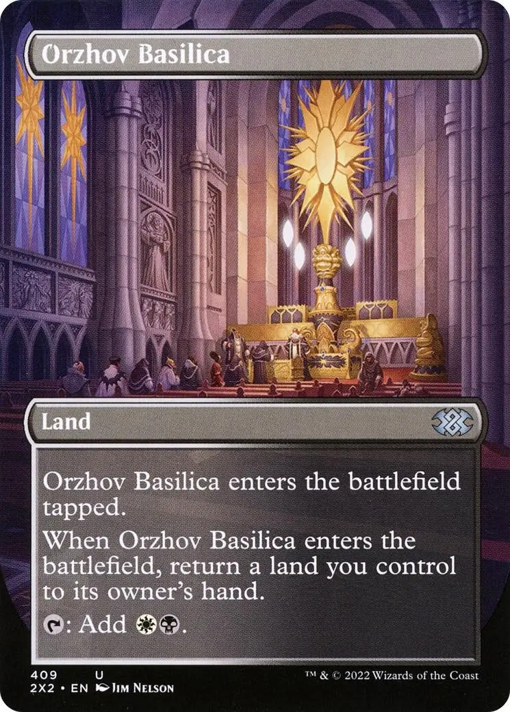 Orzhov Basilica (Borderless) (409) (2X2) 1