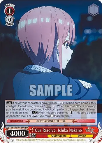 Our Resolve, Ichika Nakano (5Hy/W101-E062 U) [The Quintessential Quintuplets Movie] 1