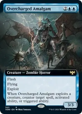 Overcharged Amalgam (Extended Art) (363) (Vow) 1