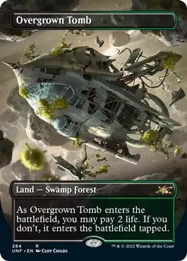 Overgrown Tomb (Borderless) (284) (Unf) 1