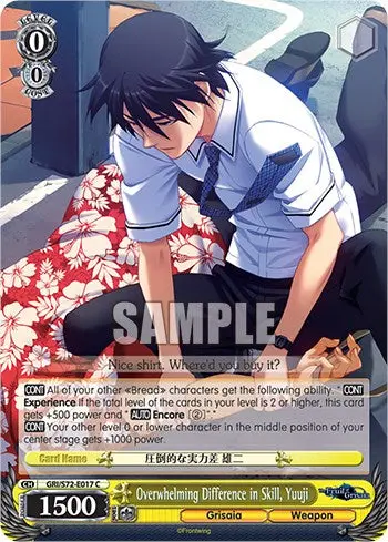 Overwhelming Difference In Skill, Yuuji [The Fruit Of Grisaia] 1