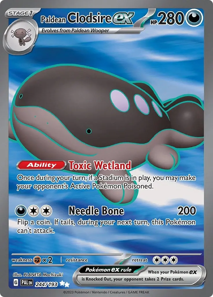 Paldean Clodsire Ex (244/193) (Pal) 1