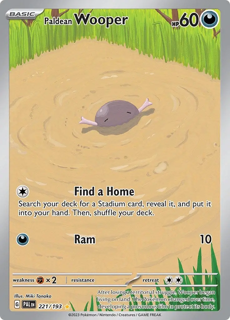Paldean Wooper (221/193) (Pal) 1