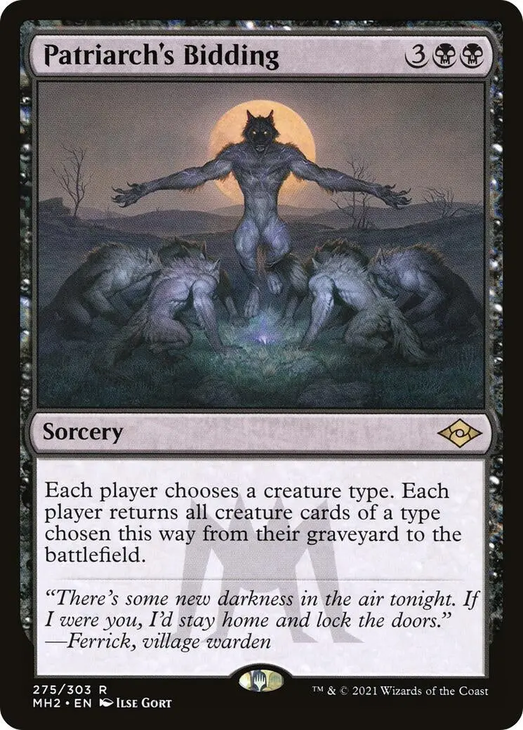 Patriarch's Bidding (275) (Mh2) 1