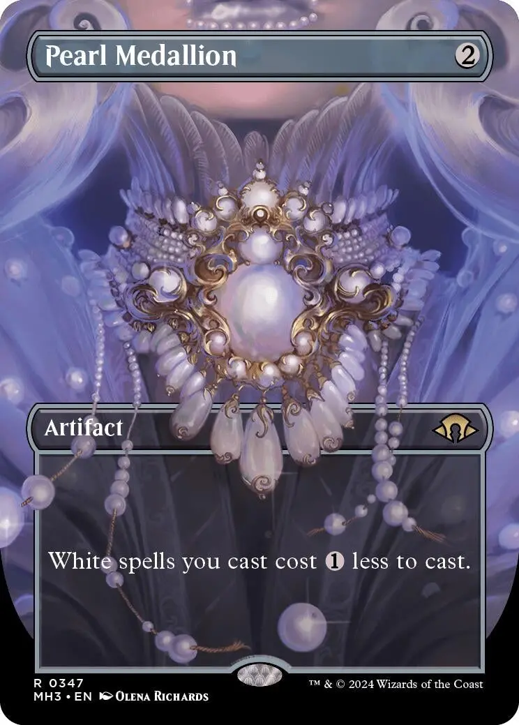 Pearl Medallion (Borderless) (347) (Mh3) 1