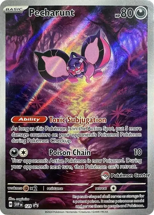 Pecharunt - 129 (Pokemon Center Exclusive) (129) (Svp) 1