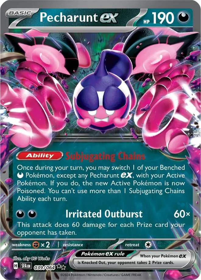 Pecharunt Ex (039/064) (Sfa) 1