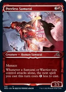 Peerless Samurai (Showcase) (322) (Neo) 1