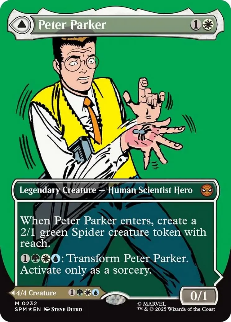 Peter Parker (0232) (Borderless) (232) (Spm) 1