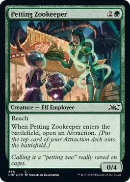 Petting Zookeeper (Galaxy Foil) (436) (Unf) 1