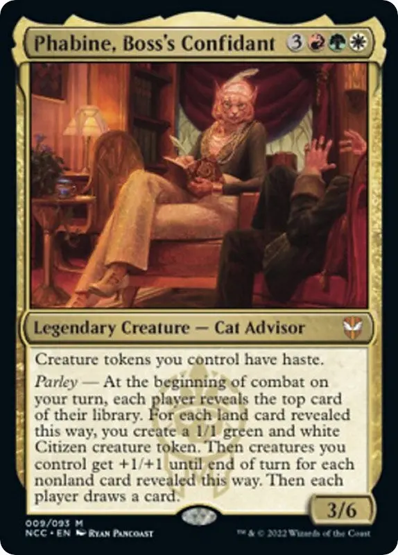 Phabine, Boss's Confidant (9) (Ncc) 1