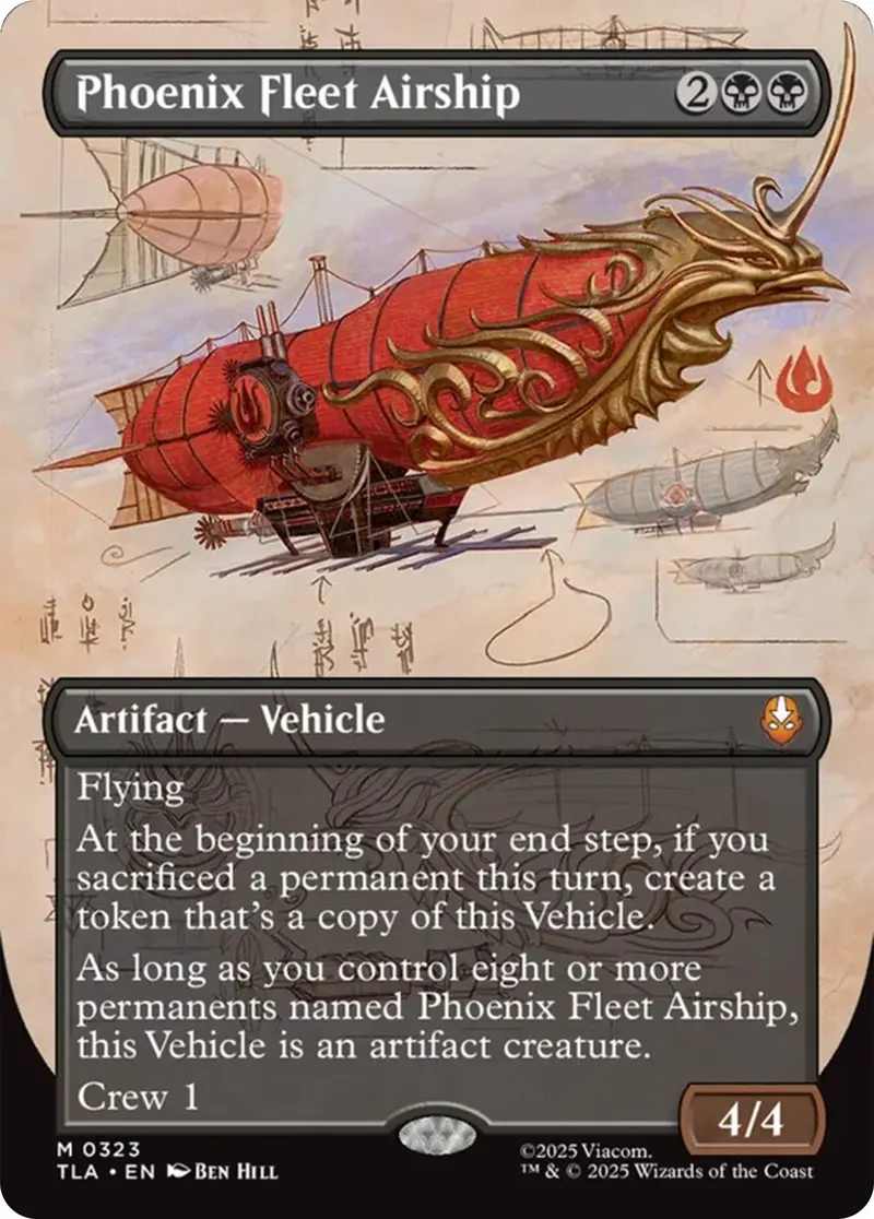 Phoenix Fleet Airship (Borderless) (323) (Tla) 1