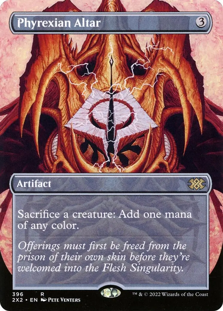 Phyrexian Altar (Borderless) (396) (2X2) 1