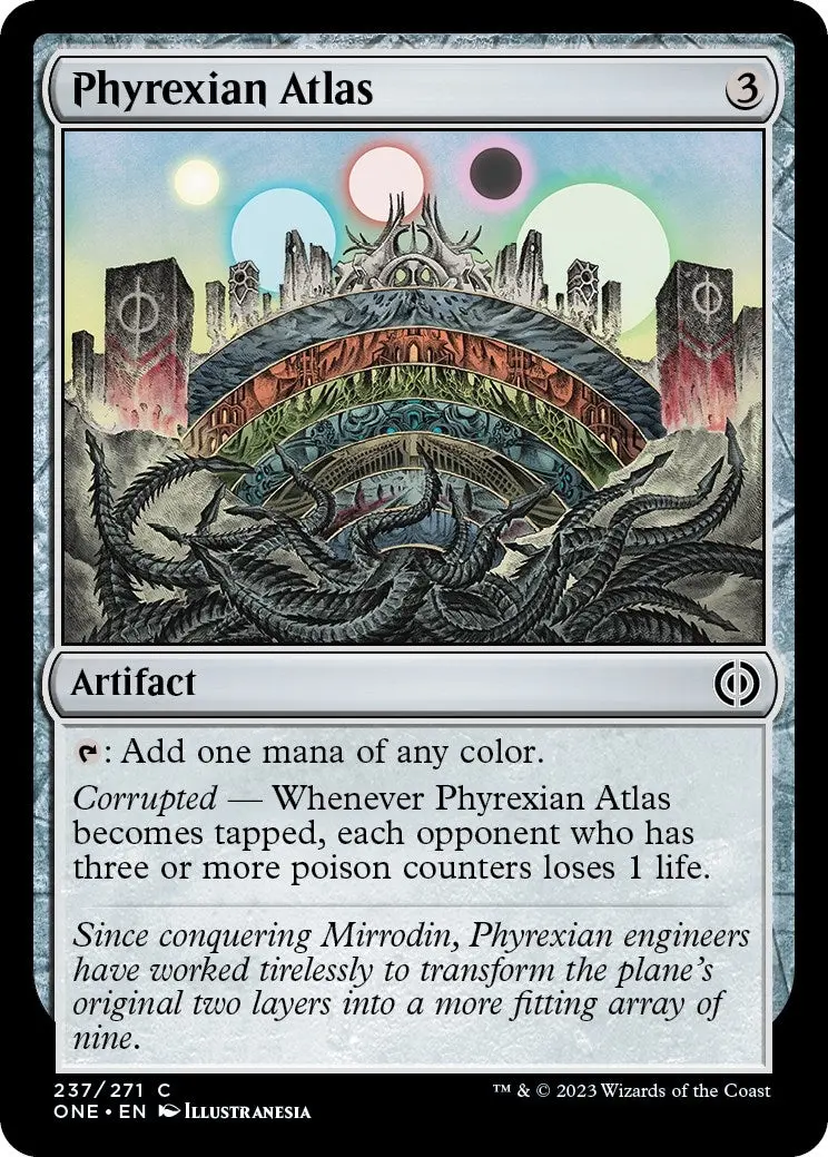 Phyrexian Atlas (237) (One) 1